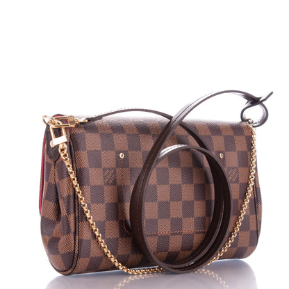 Louis Vuitton Damier Ebene Favorite MM 3 of 8