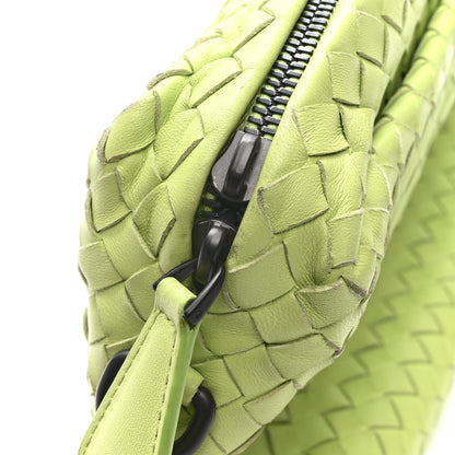 Bottega Veneta Nappa Intrecciato Small Camera Bag Acid Kiwi 13 of 15