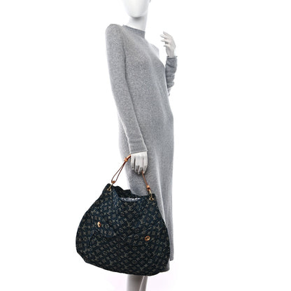 Louis Vuitton Denim Daily GM Gris Blue 2 of 9