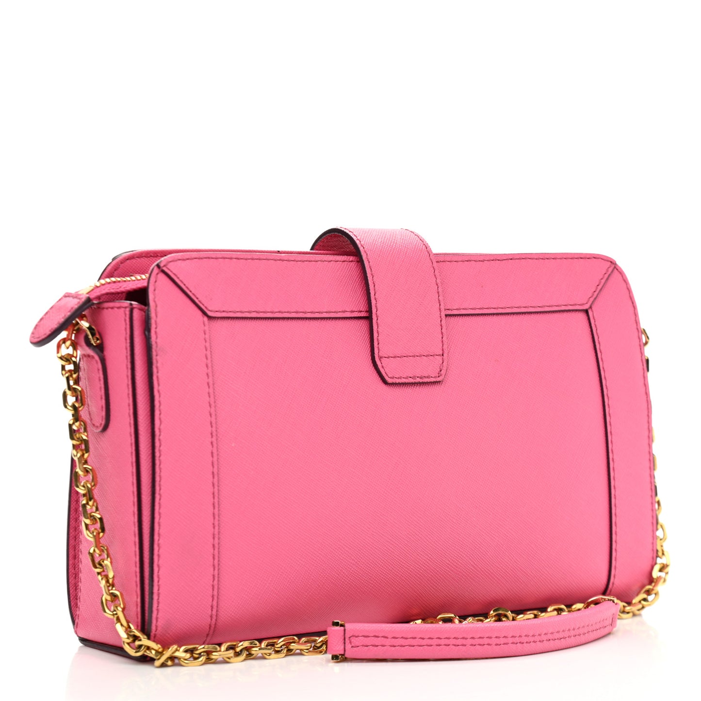 Saffiano Crossbody Pink