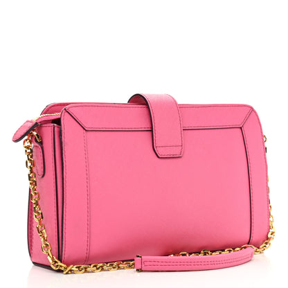 MCM Saffiano Crossbody Pink 3 of 12