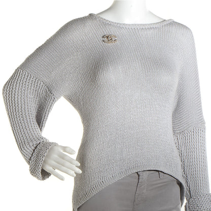 Chanel Pearl CC Brooch Pin Gold 2 of 5