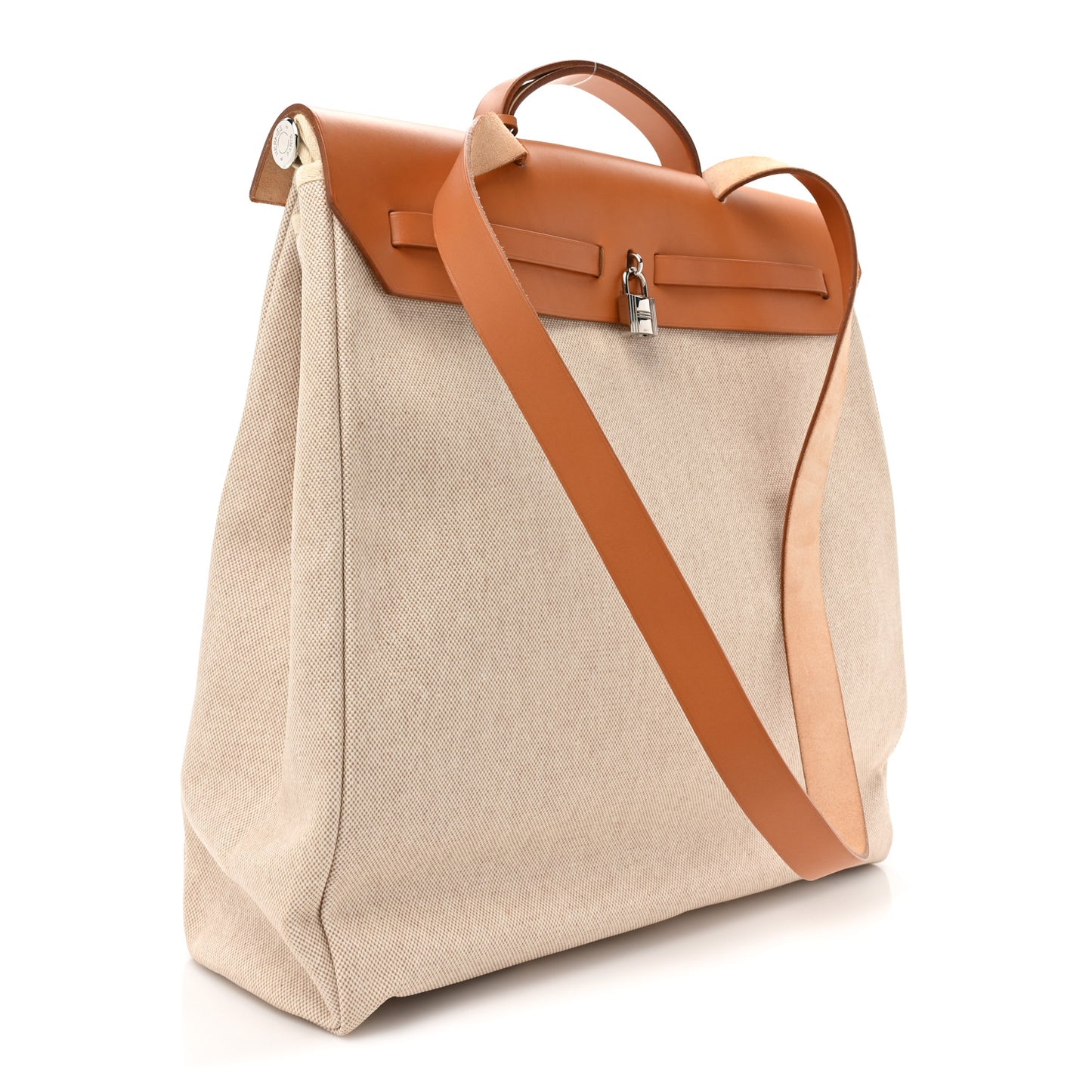 Toile Vache Calfskin Herbag 39 MM Natural