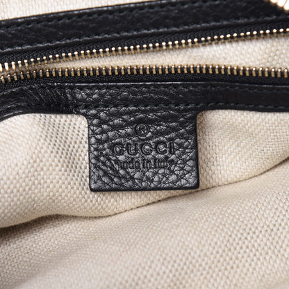 Gucci Pebbled Calfskin Large Soho Hobo Black 6 of 15