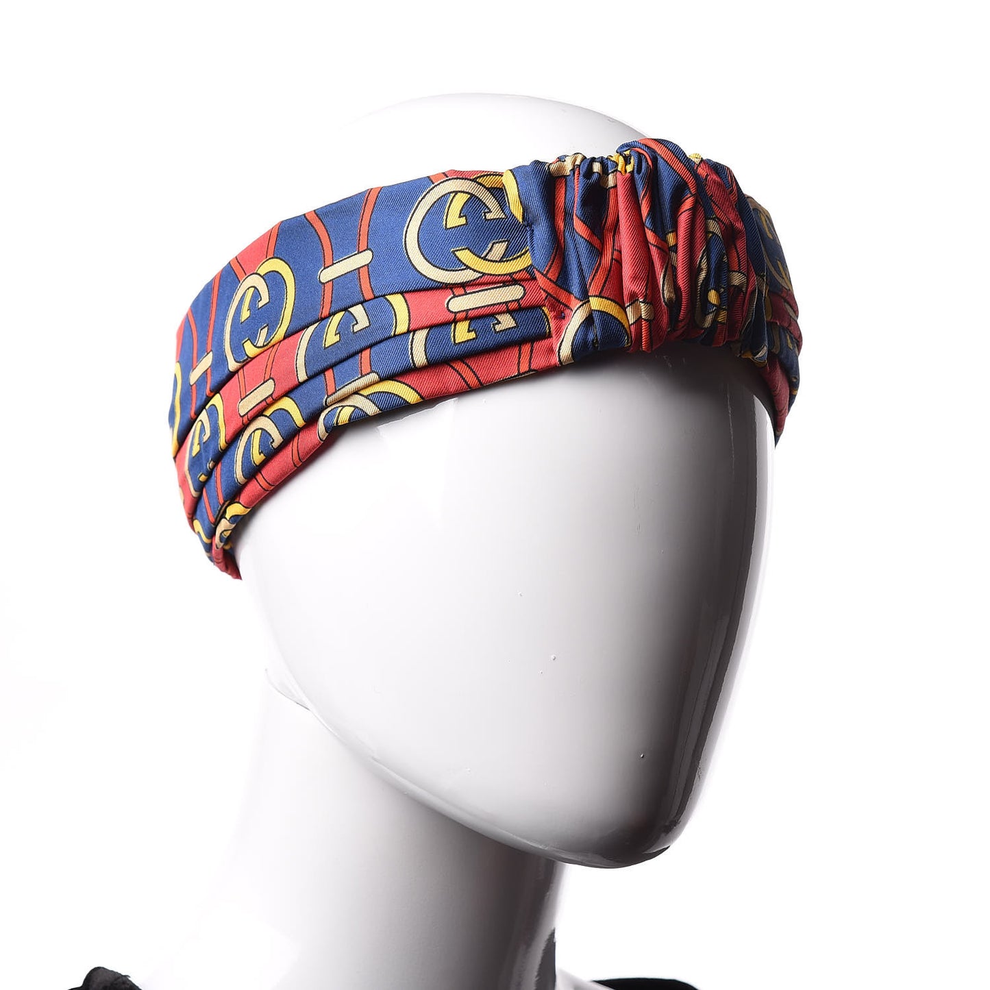 Silk Headband Red