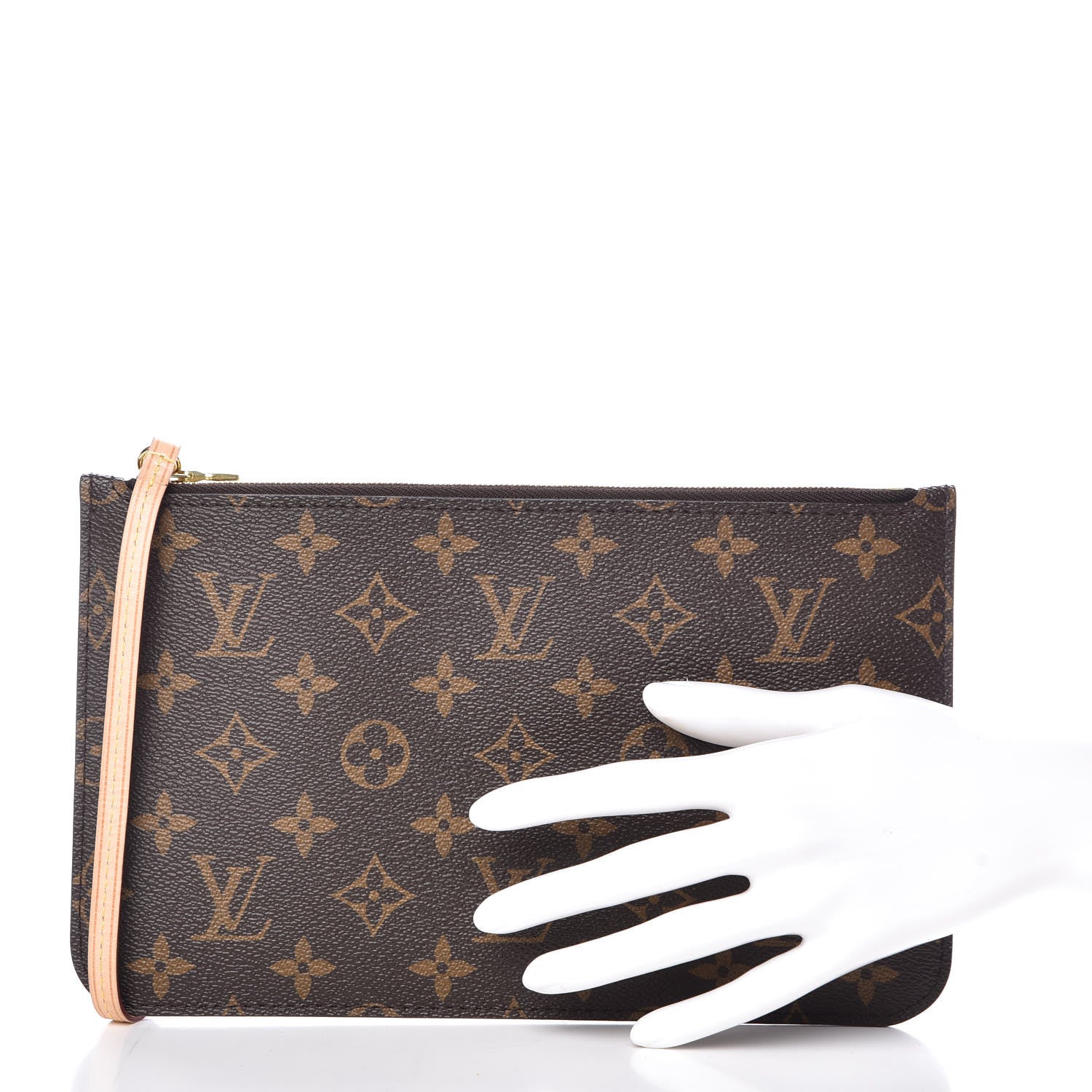 Louis Vuitton Monogram Neverfull MM GM Pochette 2 of 7