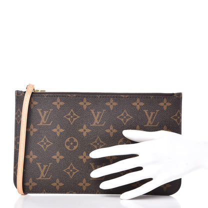 Louis Vuitton Monogram Neverfull MM GM Pochette 2 of 7