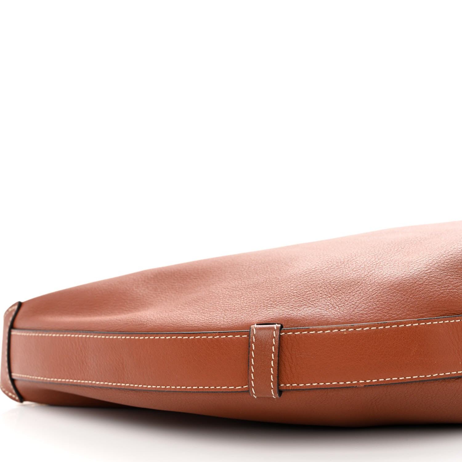 Celine Supple Calfskin Medium Strap Leandre Shoulder Bag Brown 9 of 13