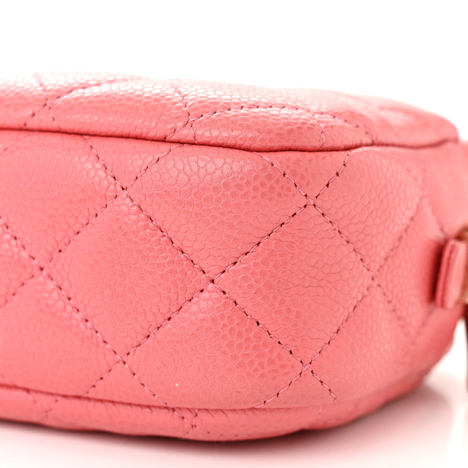 Chanel Iridescent Caviar Small Timeless Camera Case Coral 10 of 10