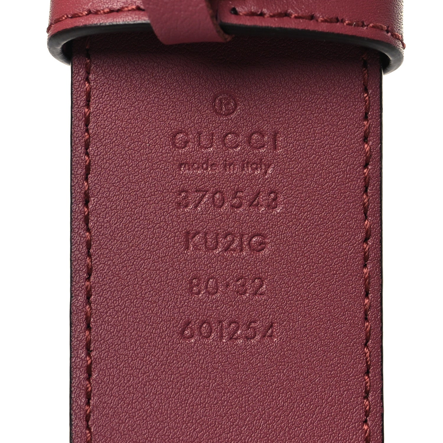 Gucci GG Supreme Monogram Blooms Moon Calfskin Interlocking G 37mm Belt 80 32 Beige Ebony Multicolor Dry Rose 5 of 6