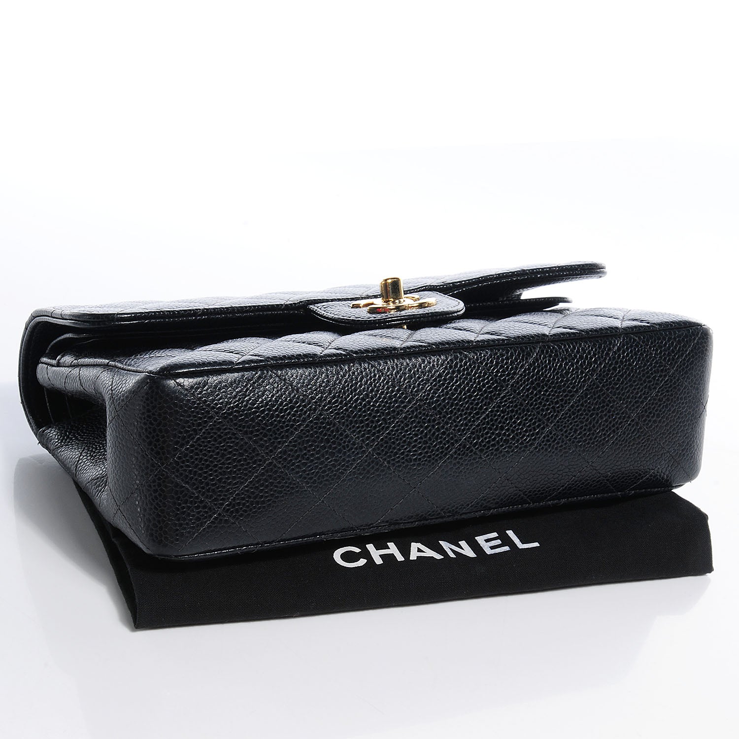Chanel Caviar Quilted Small Double Flap Black 4 of 8