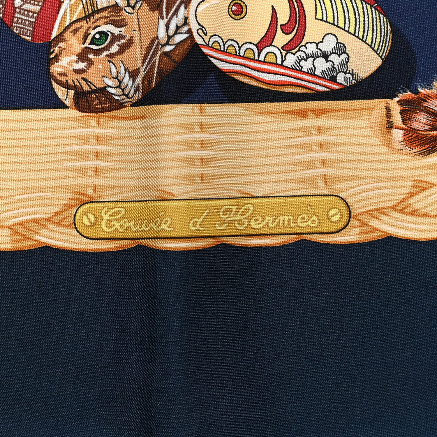 Hermes Silk Couvee d'Hermes Scarf 90 Multicolor 5 of 8