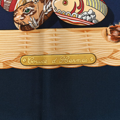Hermes Silk Couvee d'Hermes Scarf 90 Multicolor 5 of 8