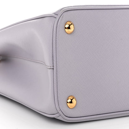 Prada Saffiano Small Galleria Double Zip Tote Glicine 8 of 10