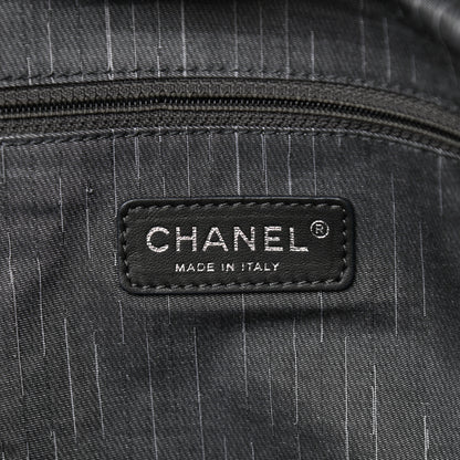 Chanel Washed Calfskin Tote Black 12 of 18