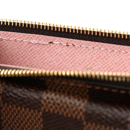 Louis Vuitton Damier Ebene Recto Verso Card Holder Rose Ballerine 7 of 7