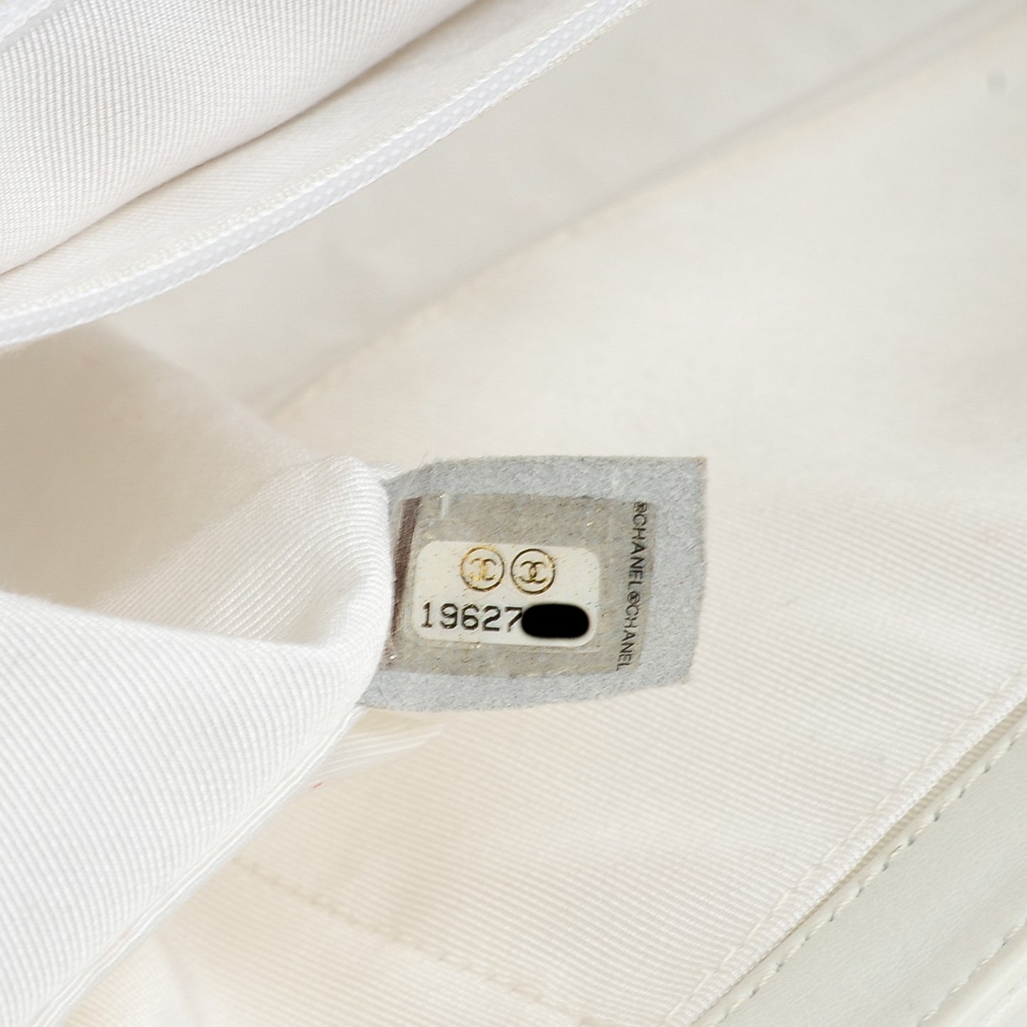 Sheepskin Braided New Medium Boy Reverso Flap White