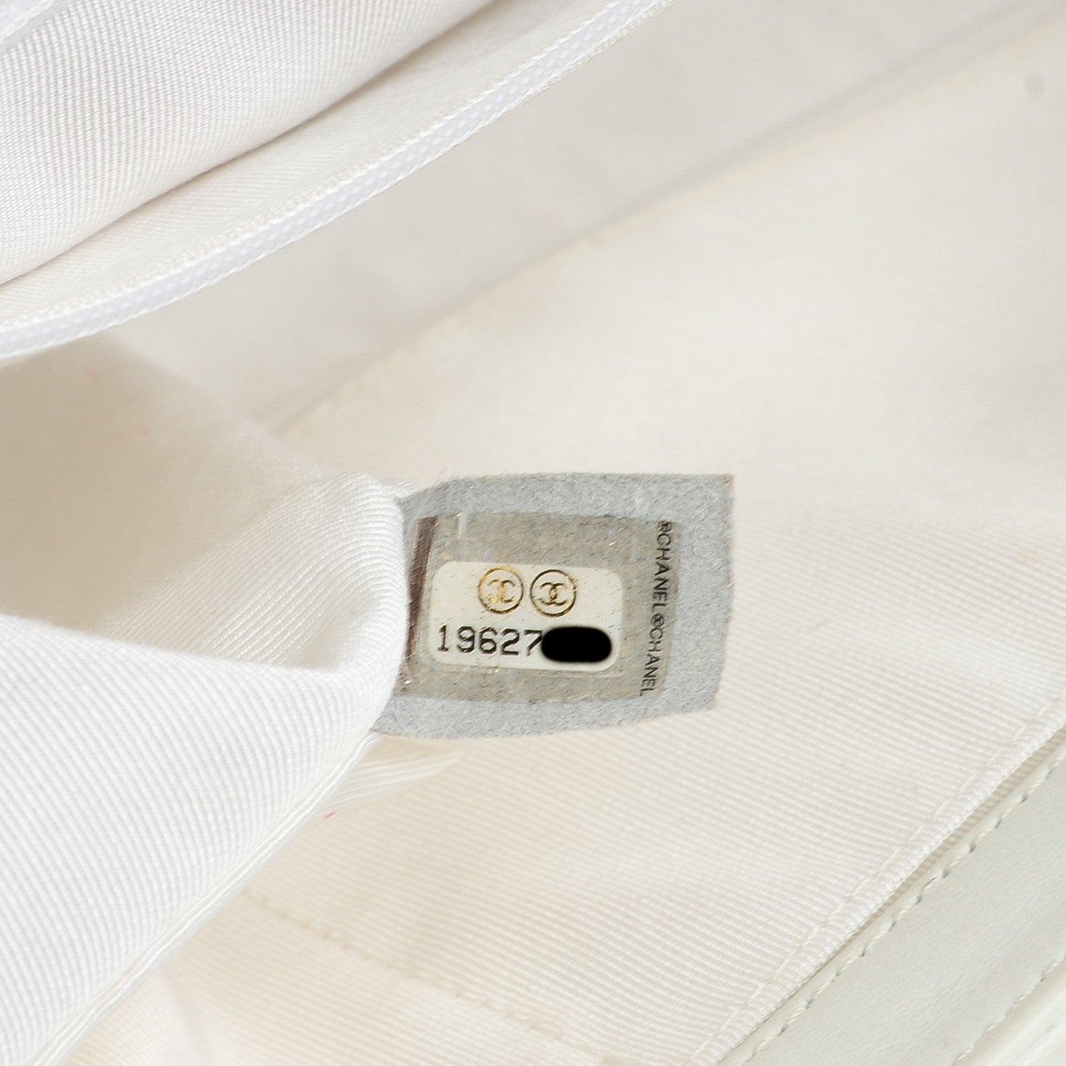 Chanel Sheepskin Braided New Medium Boy Reverso Flap White 7 of 8