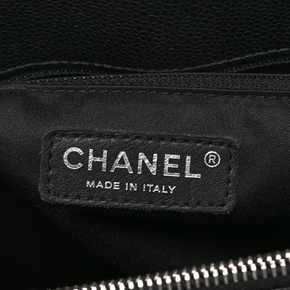 Chanel Caviar Quilted Grand Shopping Tote GST Black 6 of 10