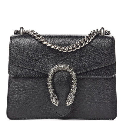 Gucci Calfskin Mini Dionysus Shoulder Bag Black 1 of 16