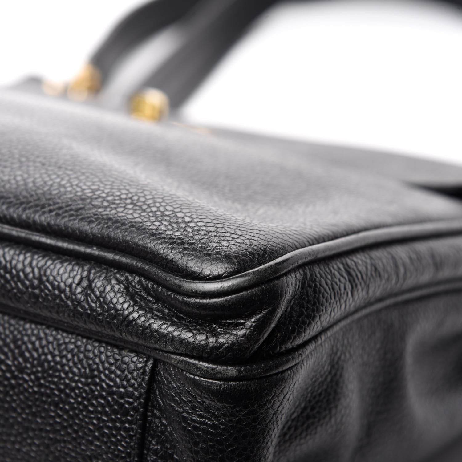 Chanel Caviar Flap Shoulder Bag Black 9 of 17