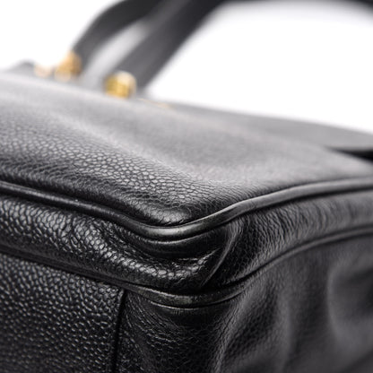 Chanel Caviar Flap Shoulder Bag Black 9 of 17