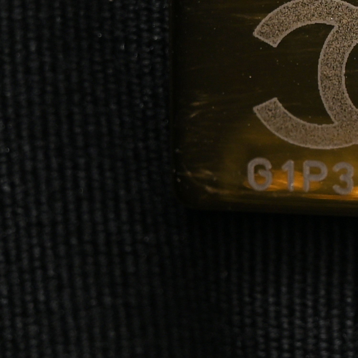 Chanel Lambskin Enamel Quilted Pearl Crush Wallet On Chain WOC Black 7 of 11