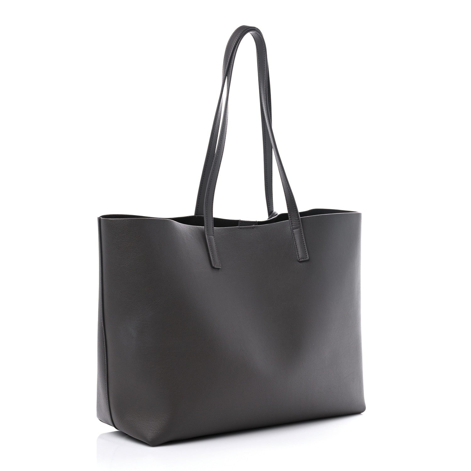 Saint Laurent Calfskin Large Shopping Tote Pebble 3 of 11