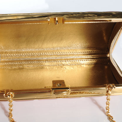 Judith Leiber Crystal Goddess Clutch Pink 6 of 6