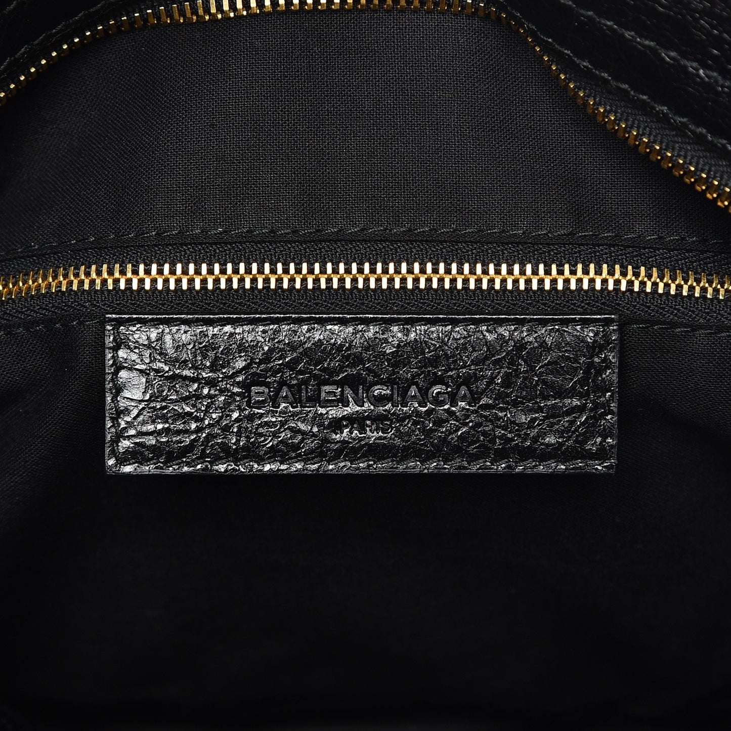 Agneau Classic Gold Hardware Town Black