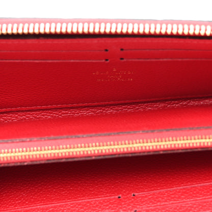 Louis Vuitton Empreinte Clemence Wallet Scarlet 5 of 7