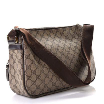 Gucci GG Plus Monogram Front Pocket Messenger Dark Brown 3 of 8