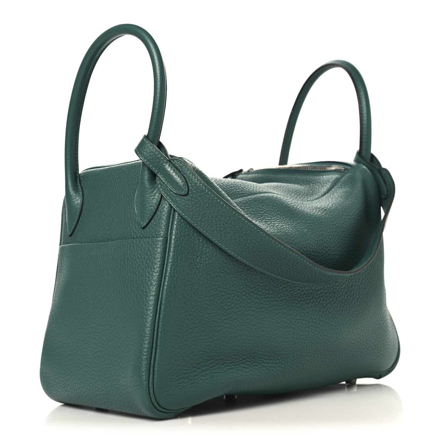 Hermes Taurillon Clemence Lindy 30 Malachite 3 of 12