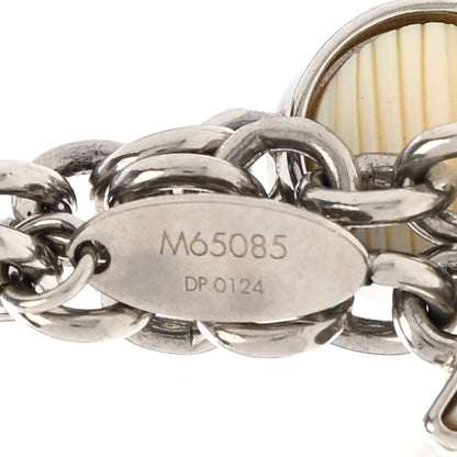 Louis Vuitton Fleur d Epi Bag Charm Ivory 4 of 5