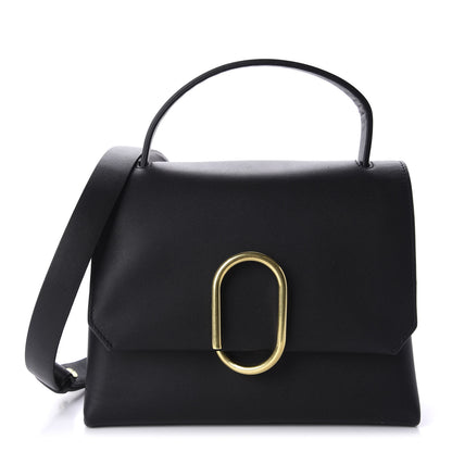 3.1 Phillip Lim 3.1 Smooth Calfskin Mini Alix Top Handle Satchel Black 1 of 9
