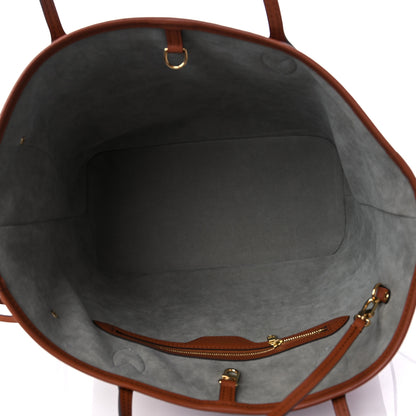 Louis Vuitton Metallic Monogram LV Garden Neverfull MM Silver 7 of 10