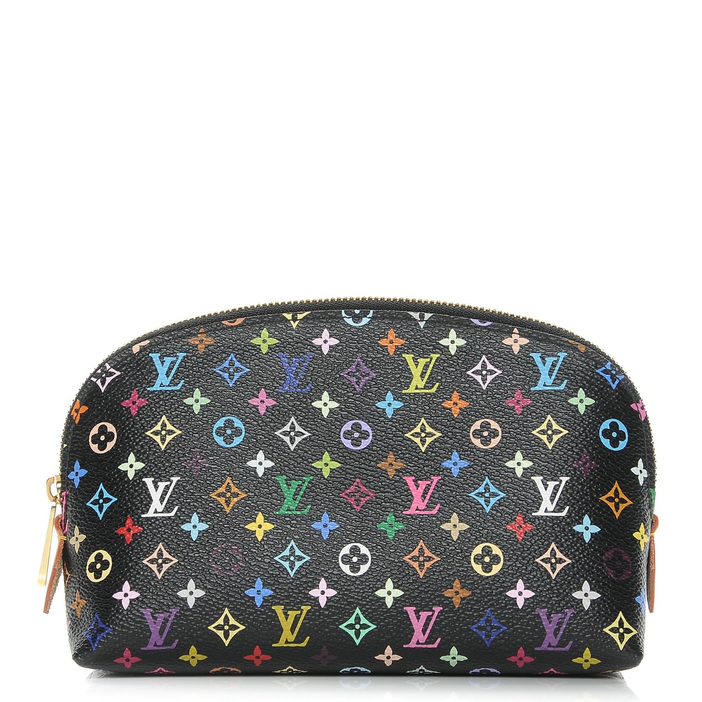 Monogram Multicolor Cosmetic Pouch Black Grenade