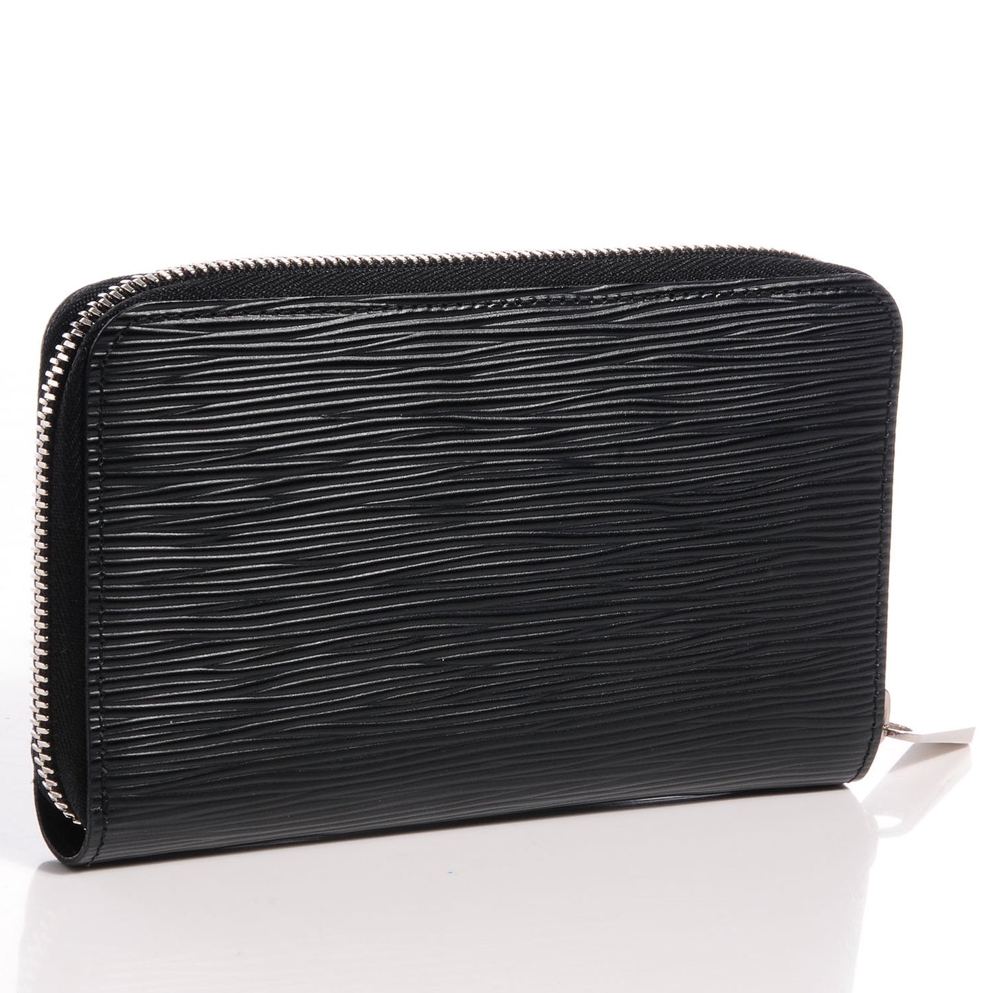 Epi Leather Zippy Compact Wallet NM Black