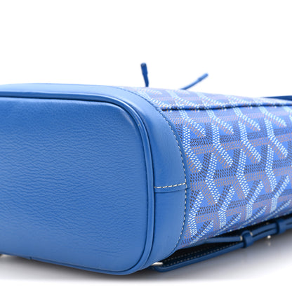 Goyard Goyardine Calfskin Mini Alpin Backpack Sky Blue 9 of 9