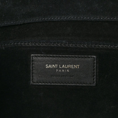 Saint Laurent SAINT LAURENT Calfskin Classic Y Ligne Clutch Black 6 of 11