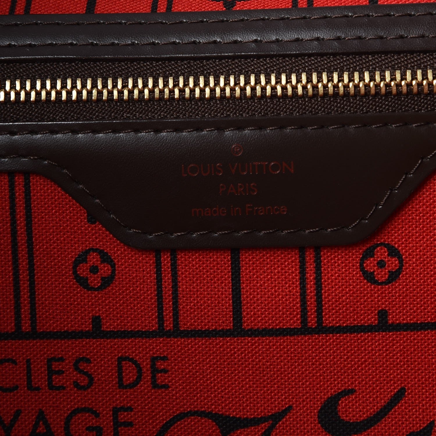 Louis Vuitton Damier Ebene Neverfull GM 6 of 11