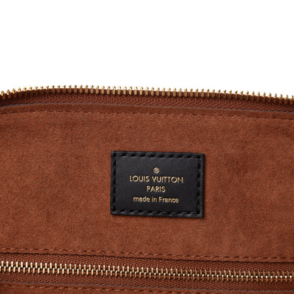 Louis Vuitton Empreinte Monogram Giant Wild At Heart Speedy Bandouliere 25 Caramel 5 of 5