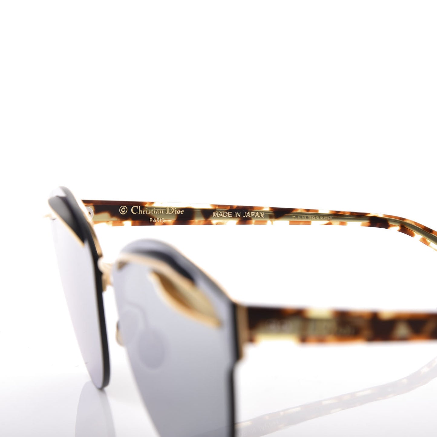 DiorEmprise Sunglasses Gold Havana