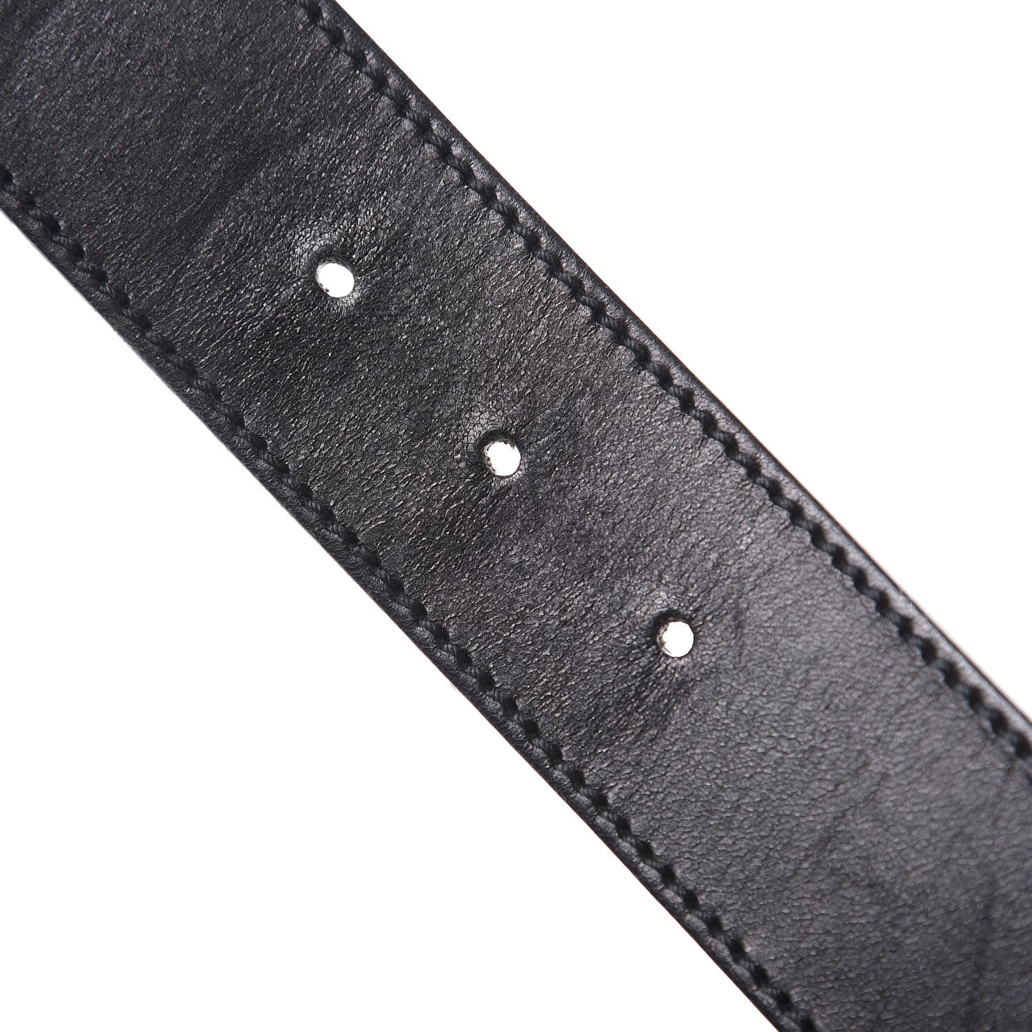 Gucci Calfskin Interlocking G 40mm Belt 85 34 Black 5 of 9