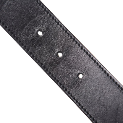 Gucci Calfskin Interlocking G 40mm Belt 85 34 Black 5 of 9