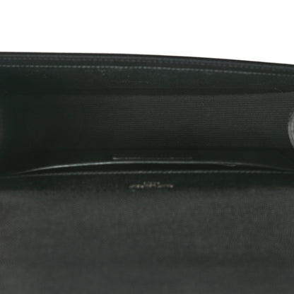 Saint Laurent Grain De Poudre Medium Classic Monogram Kate Satchel Black 5 of 8