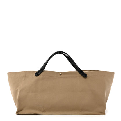The Row Cotton Twill East West Idaho Tote Beige 1 of 9