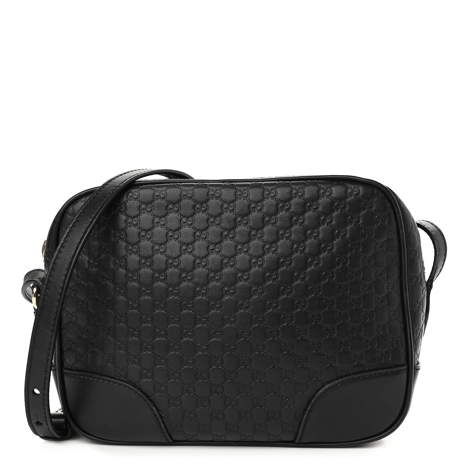 Gucci Microguccissima Mini Bree Messenger Bag Black 1 of 13