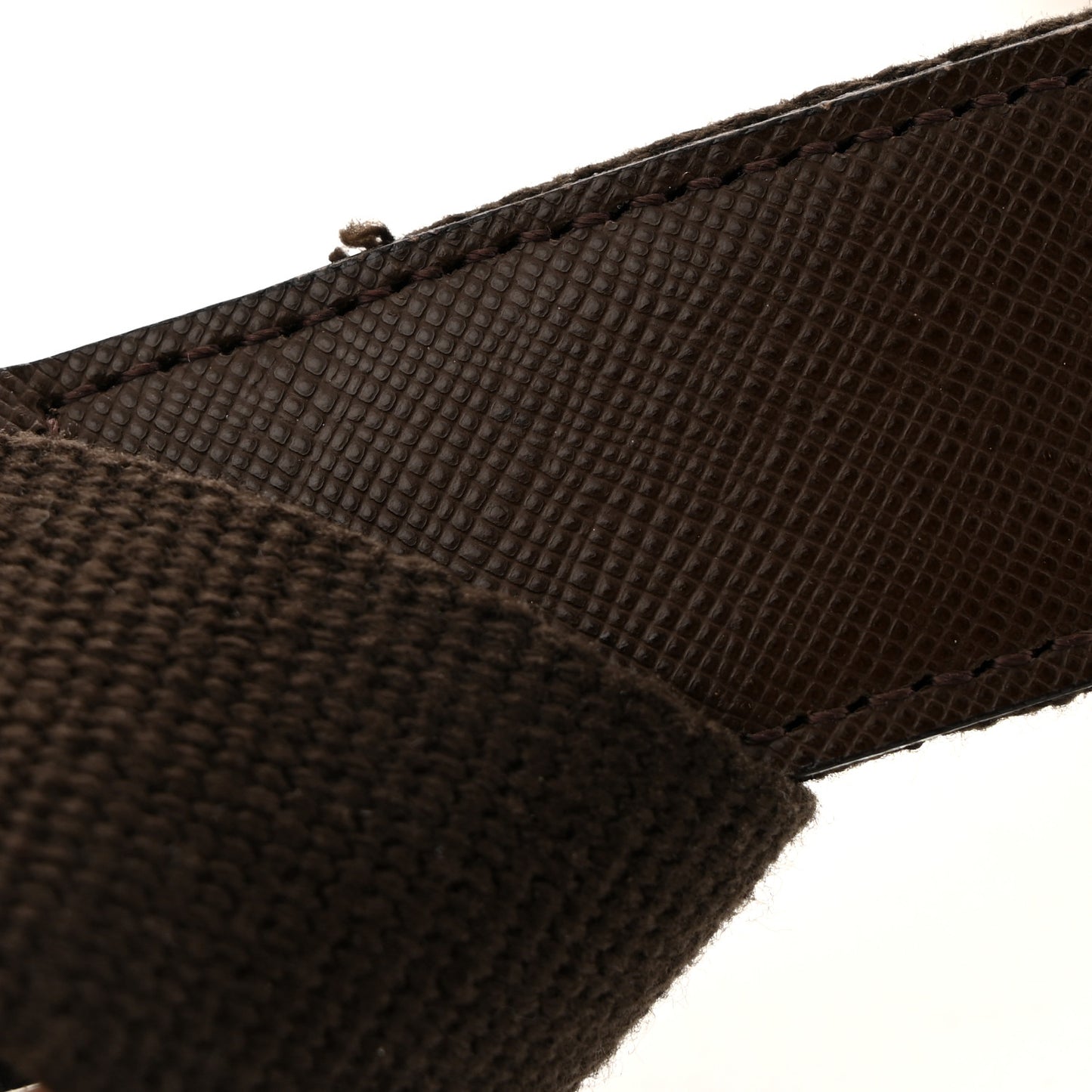 Vintage Check Small Messenger Dark Brown