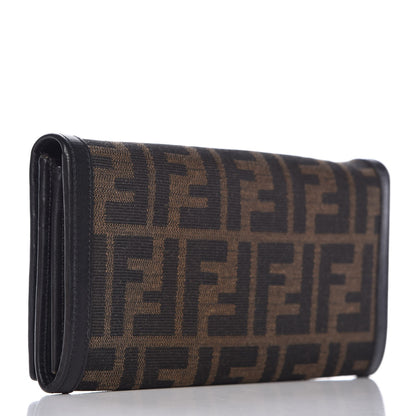 Fendi Zucca Continental Wallet Tobacco 3 of 12